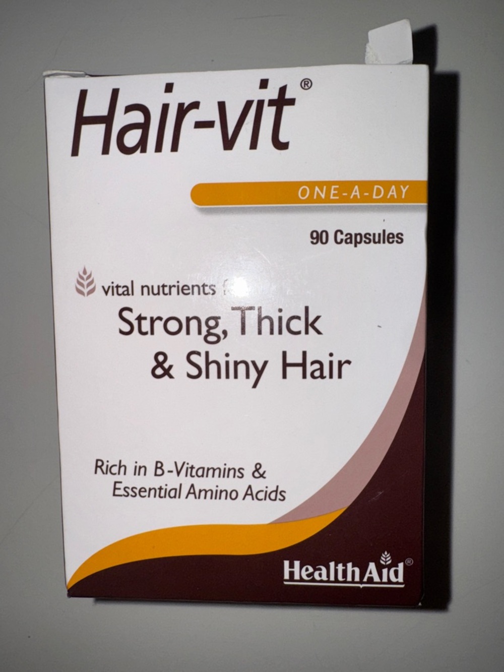 Hair-vit One-A-Day Capsules for Strong, Thick & Shiny Hair Vitral Nutrients
